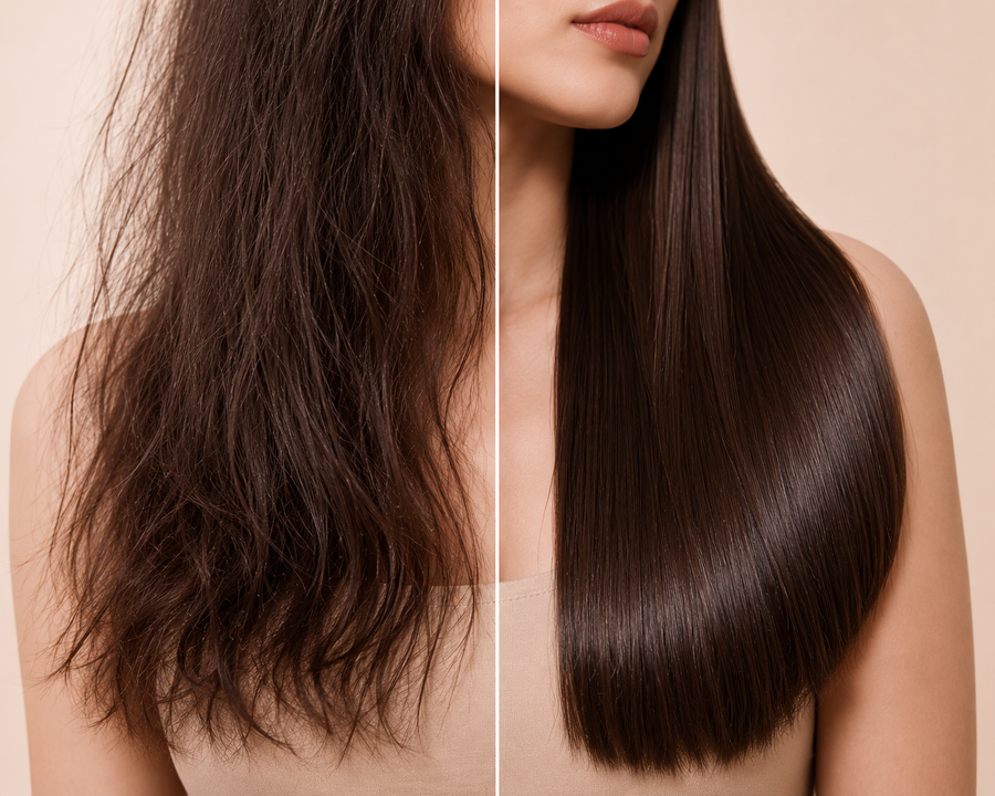 Why hair looks dull, and why it won't after this.